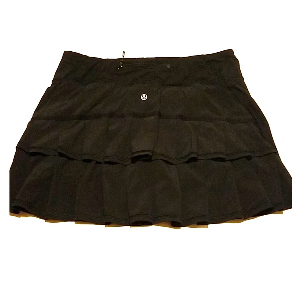 Black Lululemon Pacesetter Skirt